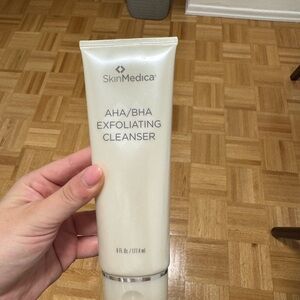Skin Medica AHA/ BHA exfoliating cleanser most in tube